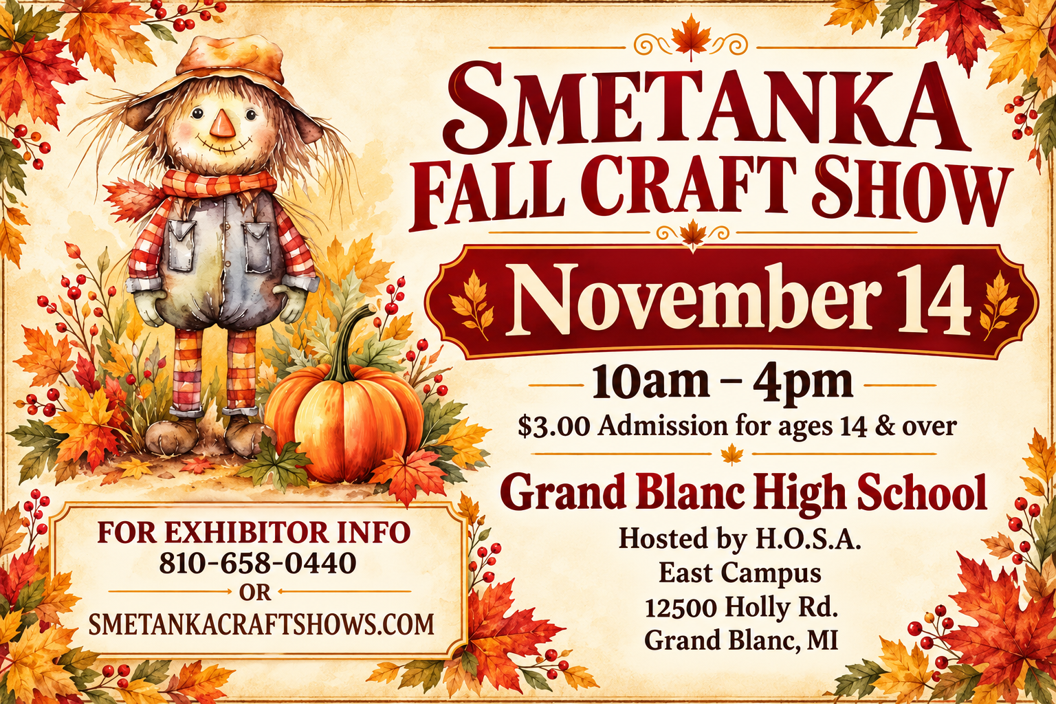 November 14 grand blanc